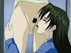 kissing fanart anime